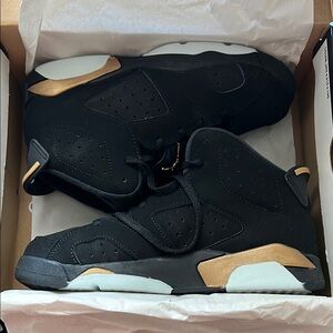 Jordan 6 Retro DMP - Black / Metallic Gold / Black